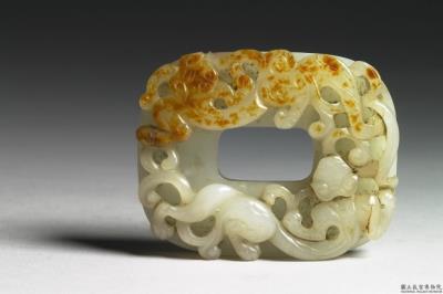 图片[2]-White jade belt buckle, Yuan to Ming dynasties, 1271-1644 C.E.-China Archive